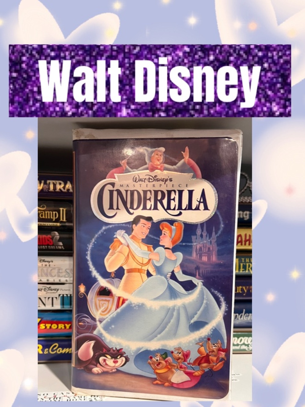 Walt Disney Cinderella VHS